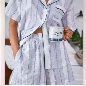 Madewell x Parachute® Striped Oversized Pajama Set